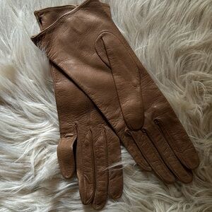 Leather driving gloves small